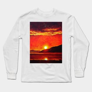 Ullapool Sunset Long Sleeve T-Shirt